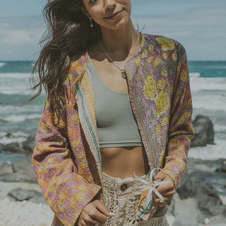 Vintage Kantha Jacket - Larges