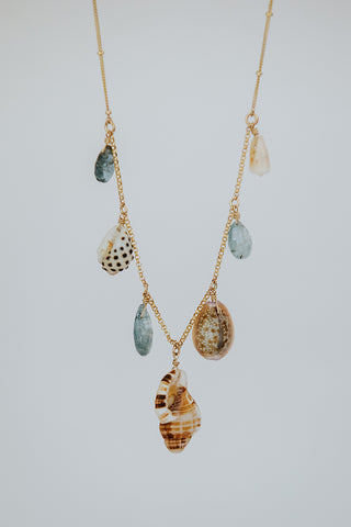 Hand Made Gold Hawaiian Seashell Necklace