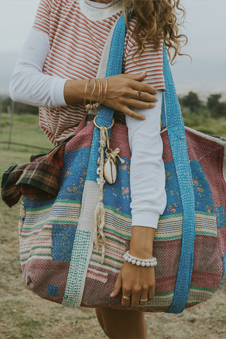 Kantha Beach Tote - #29