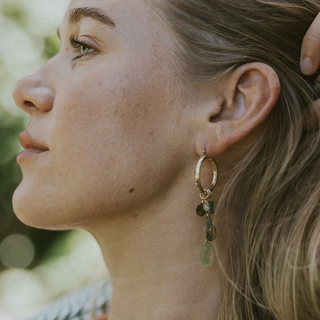 Multi Charm Hoops - Secret Garden