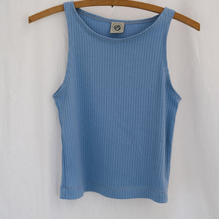 Bridget Cropped Tank - Sky