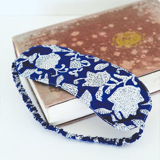 floral print sleeping eye mask