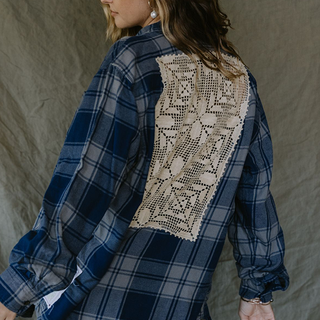 Vintage Boyfriend Flannel - K