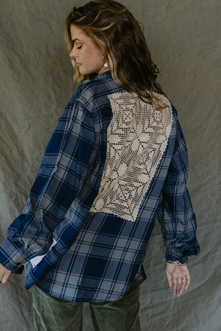 Vintage Boyfriend Flannel - K