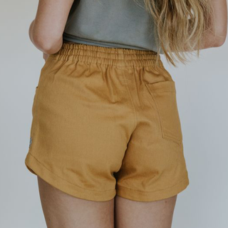 Retro Pocket Shorts - Marigold Twill