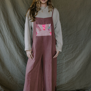 Sun Overalls - Dusty Rose