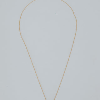 Oval Sunstone Necklace - 14k