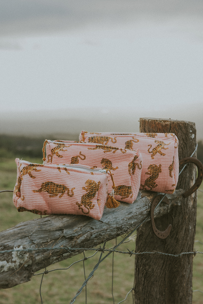 Kantha Toiletry Pouches - Savage Sweetheart