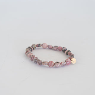 Stretchy Bracelet - Rhodochrosite