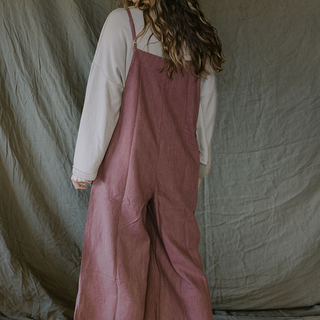 Sun Overalls - Dusty Rose