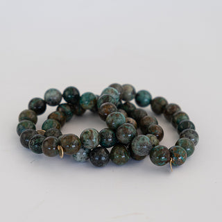 Stretchy Bracelet Large - African Turquoise