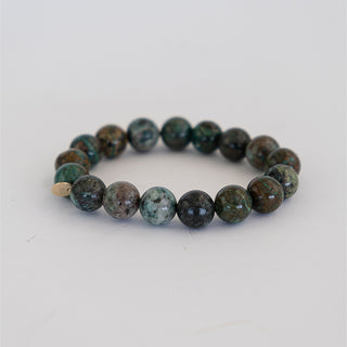 Stretchy Bracelet Large - African Turquoise