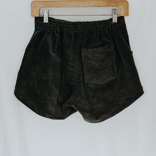 Retro Pocket Shorts - Charcoal