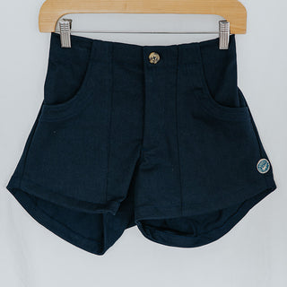 Retro Pocket Shorts - Navy Twill