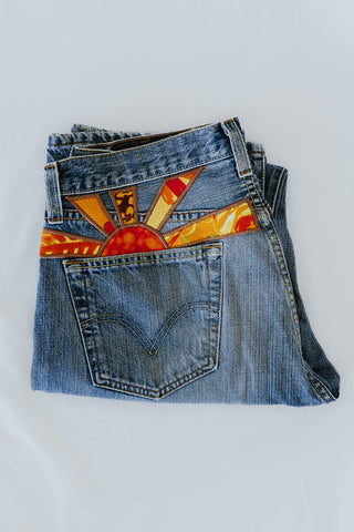 Sun Pocket Levi's Jeans - D