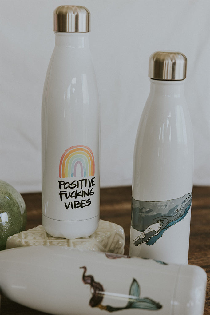 Stainless Steel Water Bottle - Whale