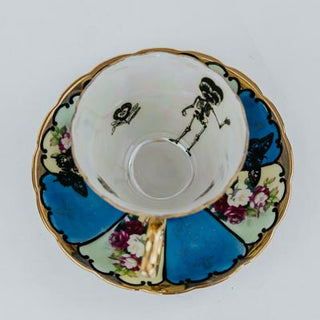 Skeleton Teacup & Saucer