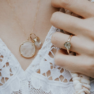 Diamond Trillion Ring