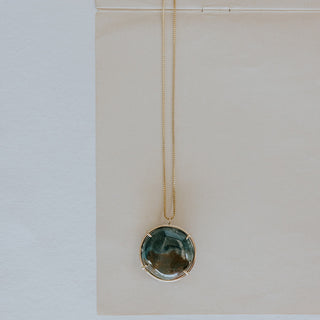 Crystal Ball Necklace - Agate