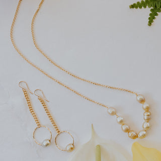 Sliding South Seas Pearl Necklace