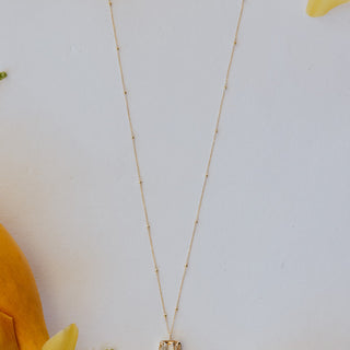 Sunset Cascade Citrine Necklace