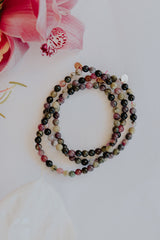 Stretchy Beaded Bracelet - Tourmaline thumbnail