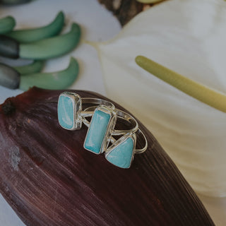 Tranquil Turquoise Rings