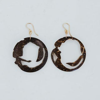 Wings Hawaii Coconut Mermaid Earrings