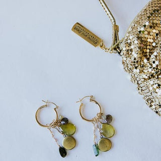 Multi Charm Hoops - Locket Dreams