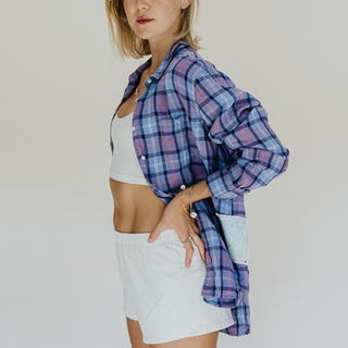 Vintage Boyfriend Flannel - K