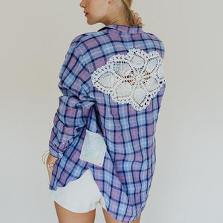 Vintage Boyfriend Flannel - K