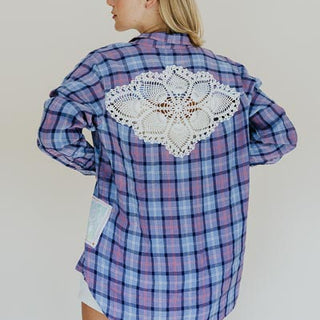 Vintage Boyfriend Flannel - K