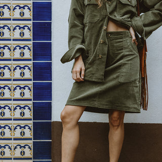 Mossy Utility Patched-Up Jacket