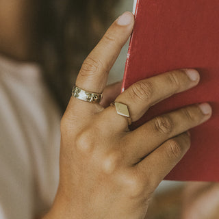 Diamond Signet Rings