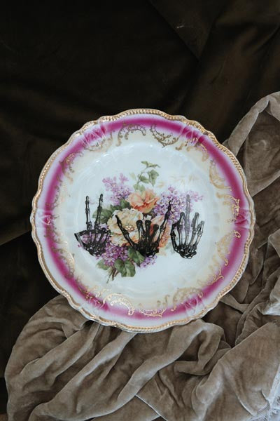 Mixed Signals Plate - Pink Pop