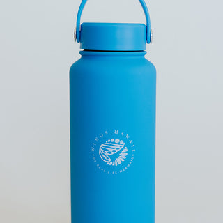 Whale Dance Water Bottle - Sky Blue
