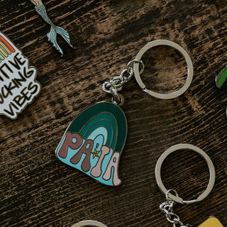 Wings Hawaii Enameled Keychains