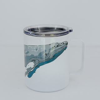 Stainless Steel Mug - Whale