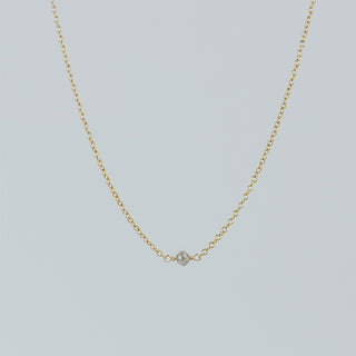 Diamond in the Rough Solitaire Necklace - Round