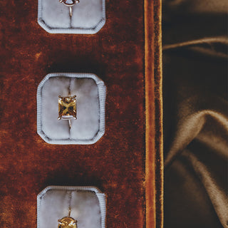 Prong Set Gemstone Ring - Citrine
