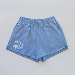 Wings Hawaii Aloha shorts in sky blue - front 