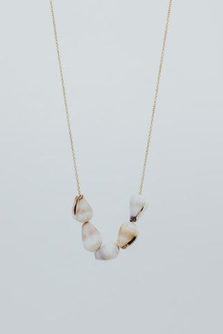 Mini Cone Shell Sliding Necklace