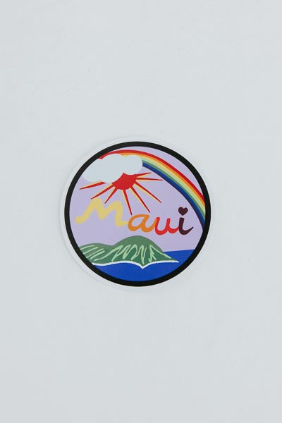 Maui Mountains Sticker
