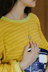 Prong Set Ammonite Necklace | GF thumbnail