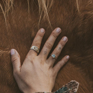 1918 Buried Treasure Ring