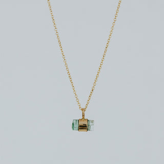 Banded Emerald Necklace