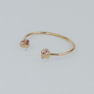 Herkimer Diamond Crystal Cuff