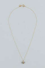 Wings Hawaii Banded Crystal Charm Necklaces imperial topaz 14k gold fill  thumbnail