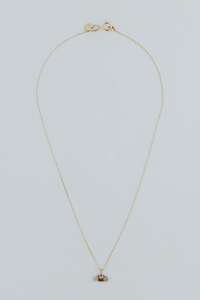 Wings Hawaii Banded Crystal Charm Necklaces imperial topaz 14k gold fill 