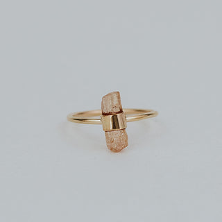 Wrapped Imperial Topaz Ring